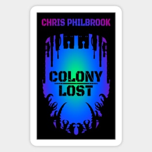 Colony Lost sci-fi horror book cover image Sticker